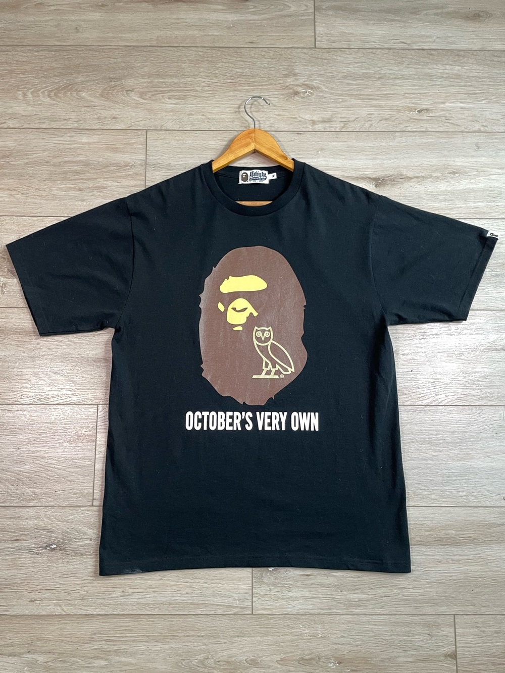 BAPE x OVO Tee, Black